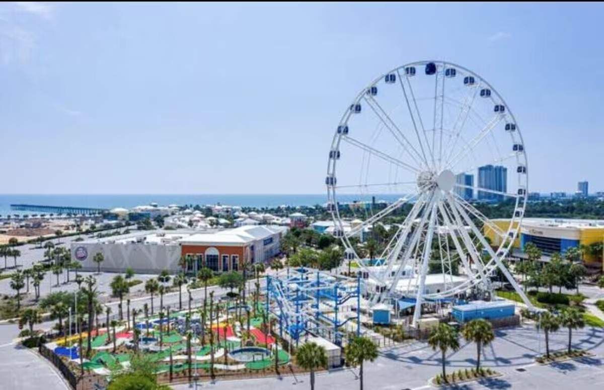 Nearby Pier Park - a five minute walk