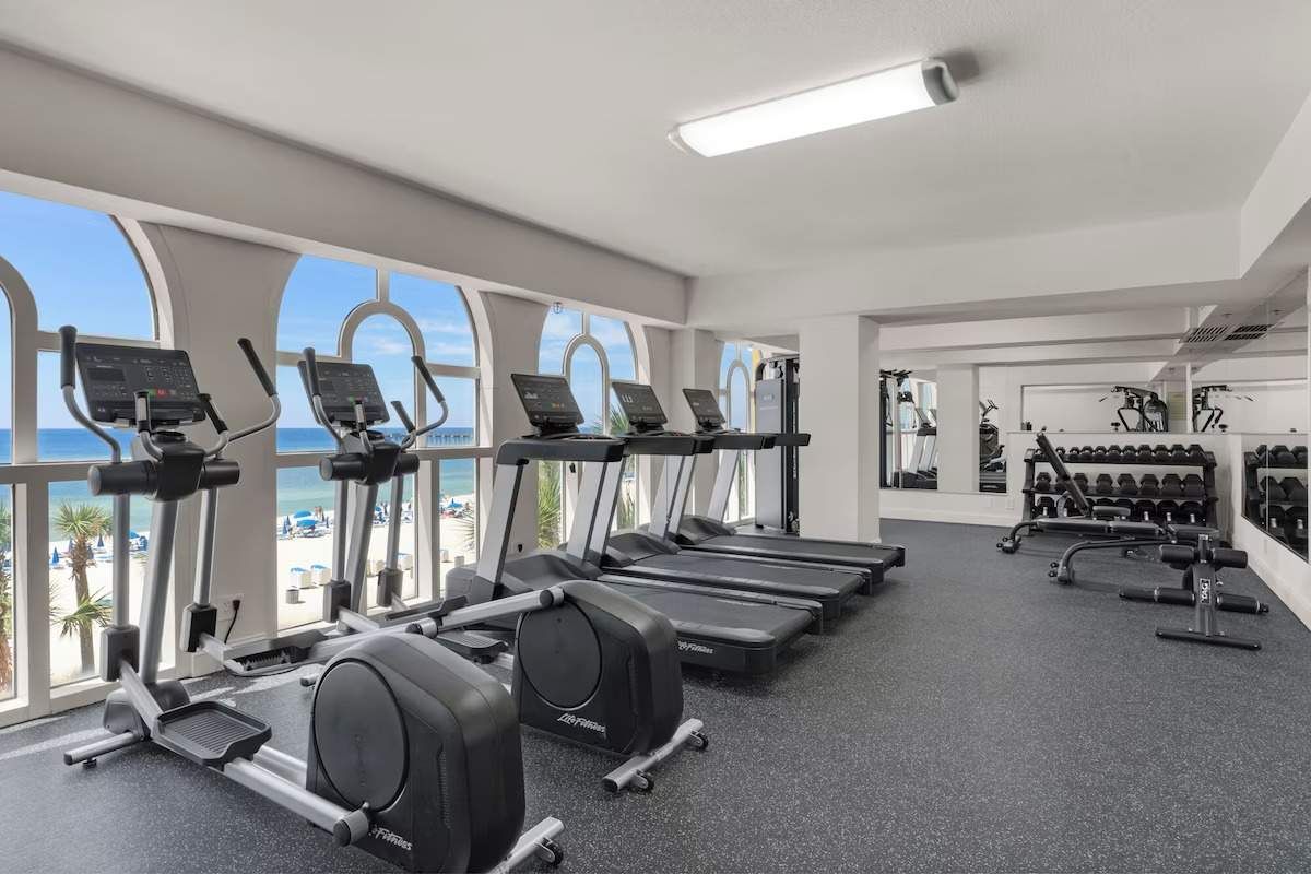 Workout Room updated in 2024.