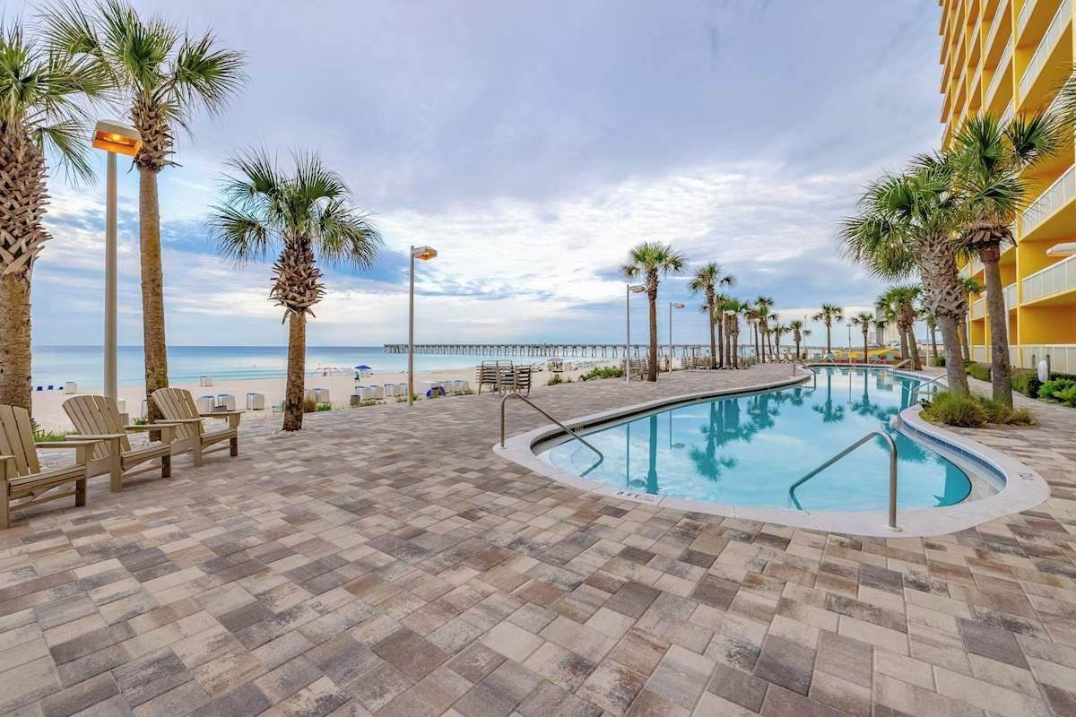 Brand new pool seating in 2024